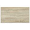 vidaXL Badezimmerschrank Sonoma-Eiche 60x33x80 cm Holzwerkstoff