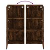 vidaXL TV-Wandschrank R&auml;uchereiche 40,5x30x90 cm Holzwerkstoff