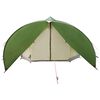 vidaXL Teepee Zelt mit Dach Gr&uuml;n und Grau 600 x 600 x 347 cm
