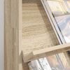 vidaXL Magazinregal Sonoma-Eiche 70 x 41 x 126 cm Holzwerkstoff