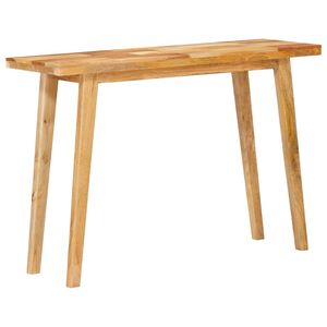 vidaXL Esstisch Natur 100 x 35 x 75 cm Massivholz Mango