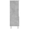 vidaXL Highboard Betongrau 40x36x110 cm Holzwerkstoff
