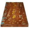 vidaXL Tischplatte 140x30x2,5 cm Rechteckig Altholz Massiv