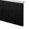 vidaXL Selbstklebende T&uuml;rb&uuml;rstendichtungen 6 pcs Silber 100 cm