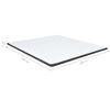 vidaXL Boxspringbett Dunkelgrau Stoff 180x200 cm
