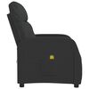 vidaXL Massagesessel Schwarz Stoff