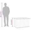 vidaXL Garten-Aufbewahrungsbox Gr&uuml;n 109 x 67 x 65 cm