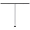 vidaXL Markise Manuell Einziehbar mit LED 300x250 cm Anthrazit