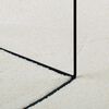 vidaXL Teppich OVIEDO Kurzflor Creme 240x340 cm