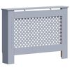 vidaXL Heizk&ouml;rperverkleidung Anthrazit 112x19x81,5 cm MDF