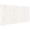 vidaXL Wand-Kopfteil Wei&szlig; 140x3x60 cm Massivholz Kiefer