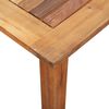 vidaXL 9-tlg. Garten-Essgruppe Poly Rattan und Massivholz Akazie Grau