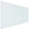 vidaXL Feuerstelle Glasplatte Transparent 120 x 60 cm Glas