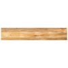 vidaXL Tischplatte 140x40x2,5 cm Rechteckig Massivholz Mango