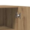 vidaXL Sideboard Artisan-Eiche 100x36x60 cm Holzwerkstoff
