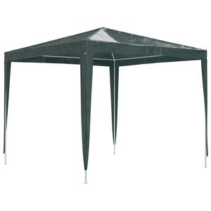 vidaXL Profi-Partyzelt 2,5&times;2,5 m Gr&uuml;n 90 g/m&sup2;