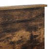 vidaXL Kopfteil mit Kopfteil Ger&auml;ucherte Eiche 200 cm Holzwerkstoff