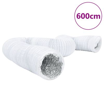 vidaXL Lüftungsschlauch Aluminium und PVC 6 m Ø15 cm