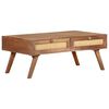 vidaXL Couchtisch 100x60x40 cm Mango Massivholz