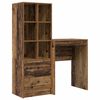 vidaXL Schreibtisch Altholz 105,5 x 34 x 127 cm 2 stk.