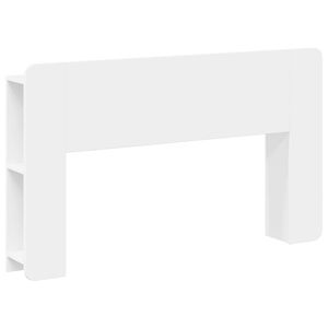 vidaXL Kopfteil Schrank Wei&szlig; 135 x 18,5 x 80 cm Holzwerkstoff