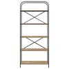 vidaXL B&uuml;cherregal Artisan-Eiche 80 x 30 x 183 cm Holzwerkstoff