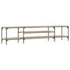 vidaXL TV-Schrank Sonoma-Eiche 201x35x45 cm Holzwerkstoff & Eisen