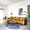 House Nordic Couchtisch Scarlett 70x40 cm Rund Schwarz