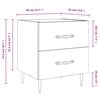 vidaXL Nachttische 2 Stk. Sonoma-Eiche 40x35x47,5 cm Holzwerkstoff