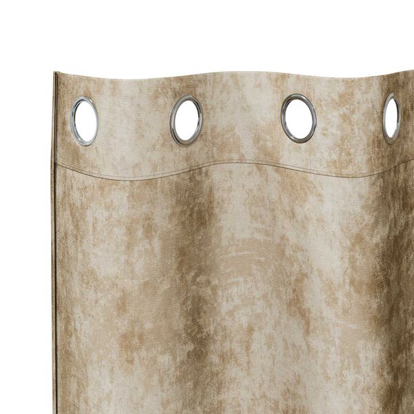 vidaXL Samtvorh&auml;nge mit Vorh&auml;ngen 2 pcs Creme 175 x 140 cm Samt