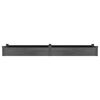 vidaXL Hochbeet mit Einsatz Grau 240x60x25 cm Massivholz Tanne