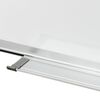 vidaXL Magnetisches Whiteboard Wei&szlig; 110x60 cm Stahl