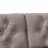 vidaXL Gepolstertes Kopfteil Taupe 120 cm Massives Kiefernholz