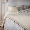 Venture Home Bettw&auml;sche-Set Lias 200x150 cm Baumwolle Beige