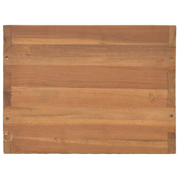vidaXL Nachttisch 40x30x40 cm Teak Massivholz
