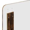 vidaXL Kopfteil mit Kopfteil Ger&auml;ucherte Eiche 100 cm Holzwerkstoff