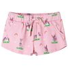 Kindershorts mit Kordelzug Hellrosa 128