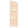 vidaXL Ger&auml;teschuppen 55x52x174,5 cm Massivholz Tanne
