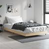 vidaXL Bettgestell ohne Matratze Sonoma-Eiche 90x200 cm Holzwerkstoff