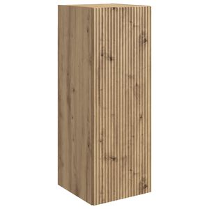 vidaXL Wandschrank 33 x 34,5 x 90 cm Holzwerkstoff Artisan-Eiche