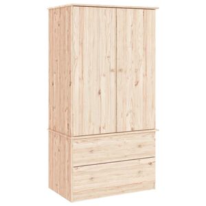vidaXL Kleiderschrank ALTA 90x55x170 cm Massivholz Kiefer