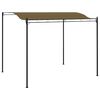 vidaXL Pavillon 3x2,4 m Taupe 180 g/m&sup2;