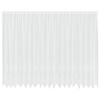 vidaXL Spitzenvorhang mit Vorh&auml;ngen Floral Wei&szlig; 200 x 500 cm Polyester