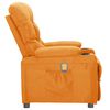 vidaXL Massagesessel Gelb Stoff