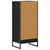 vidaXL B&uuml;cherregal Schwarz Eichen-Optik 80 x 30 x 155 cm Holzwerkstoff