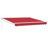 vidaXL Einziehbare Markise Rot 300x250 cm Stoff