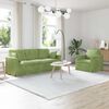 vidaXL Sofa Set 2 pcs Hellgr&uuml;n 198 x 78 x 80 cm Samt