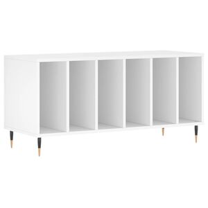 vidaXL Plattenschrank Wei&szlig; 100x38x48 cm Holzwerkstoff
