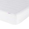 vidaXL Bett mit Matratze "Hvar" Taupe 80x200 cm Stoff