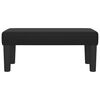 vidaXL Sitzbank Schwarz 70x30x30 cm Kunstleder